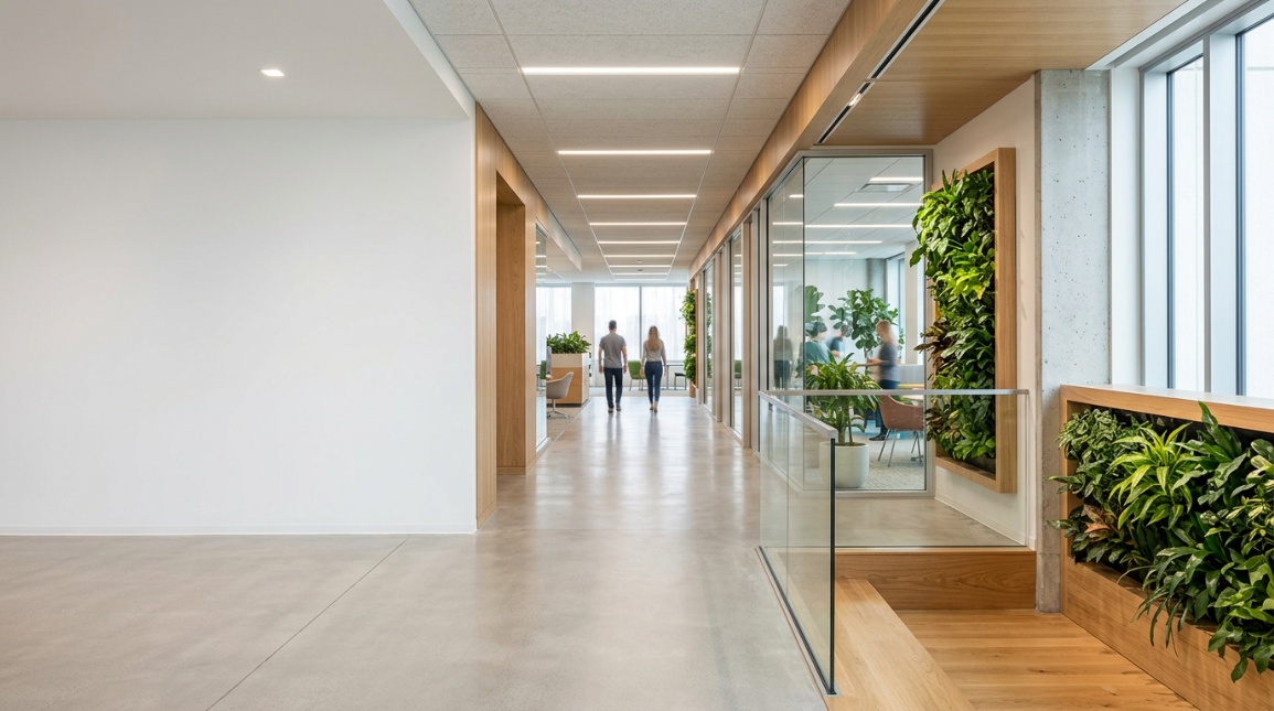 Escritório corporativo sustentável — ESG para empresas